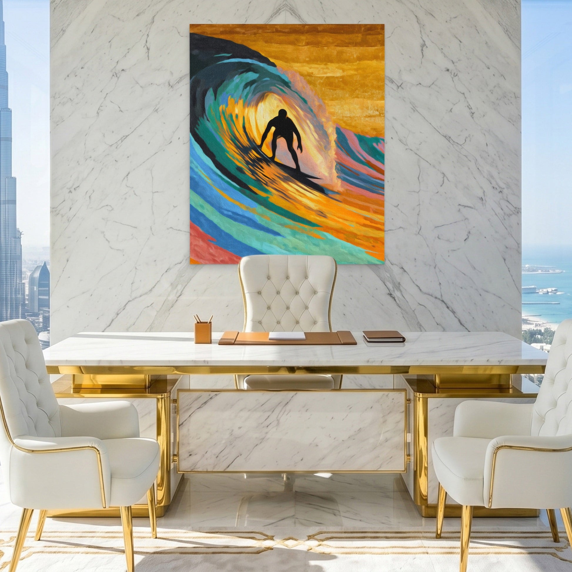 Surfer Constructivist Wave