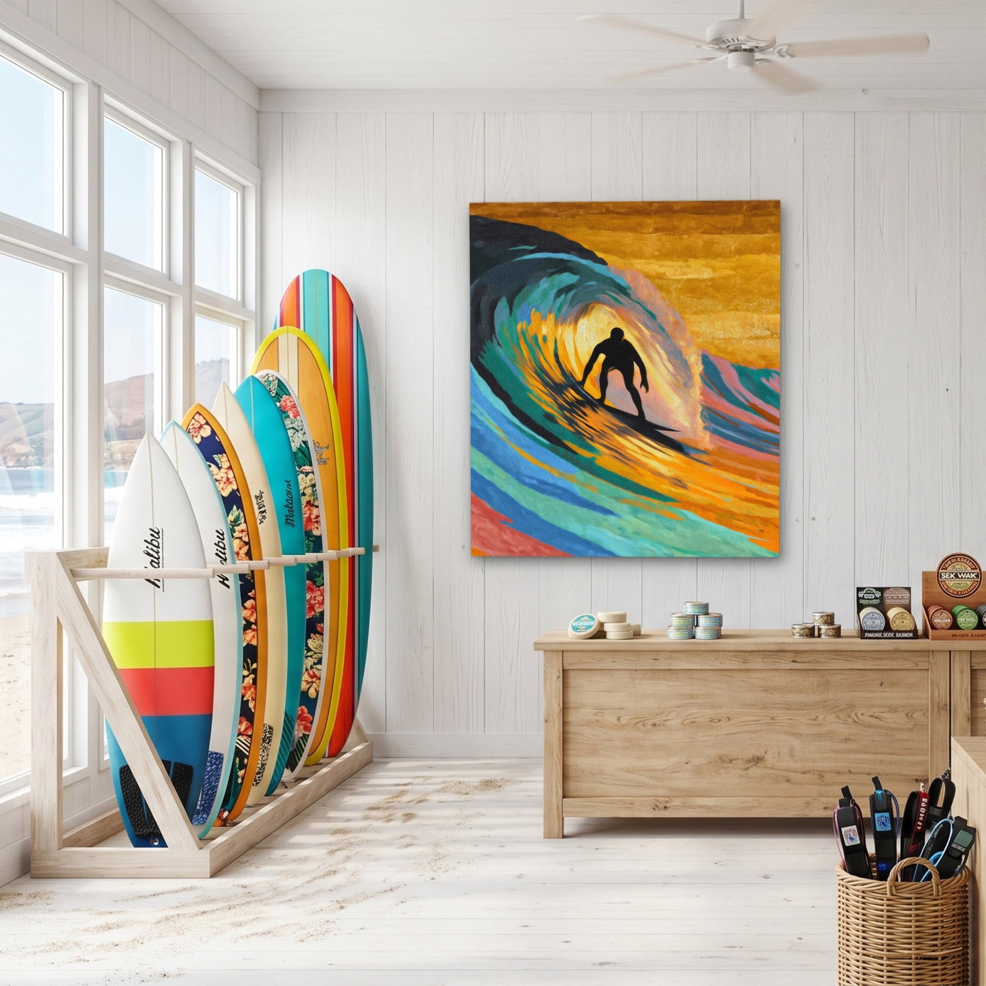 Surfer Constructivist Wave