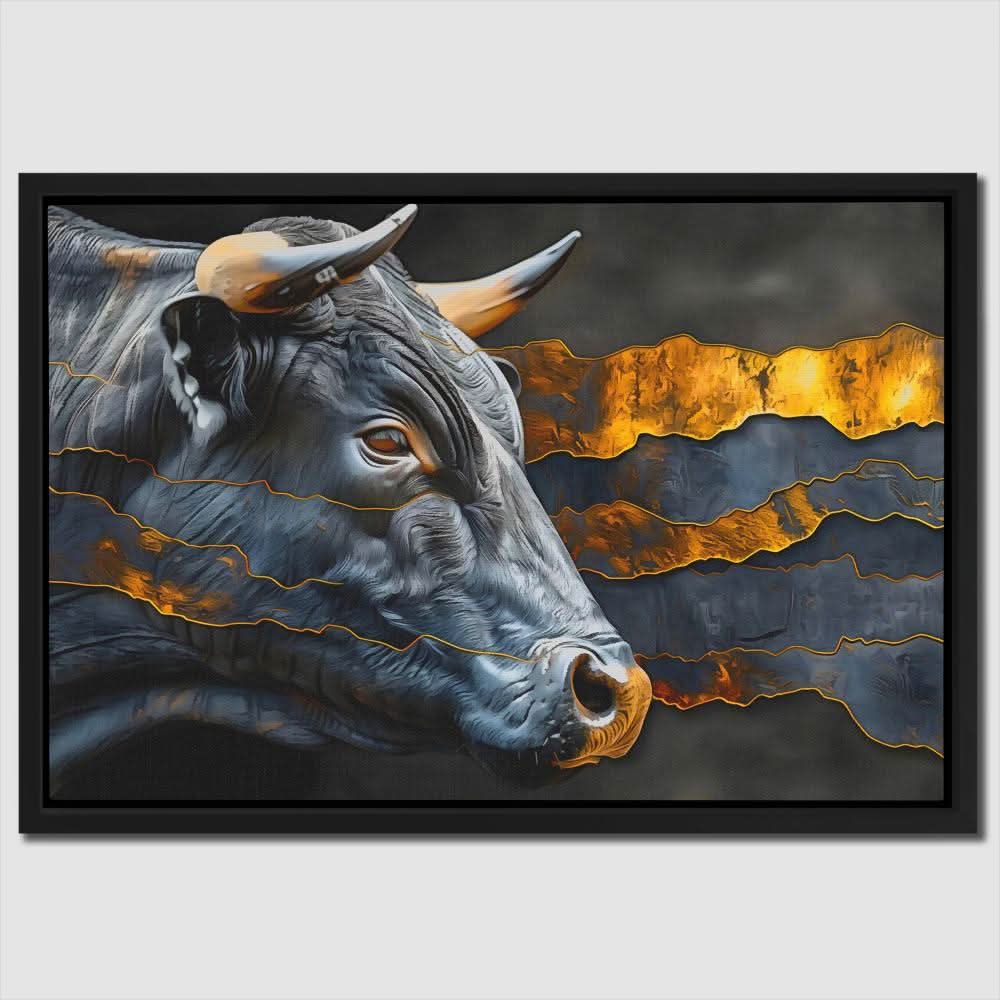 Surging Horns - Animals Art for Office