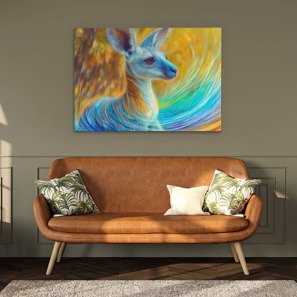 Surreal Kangaroo - Kangaroo Art for Creative Studio