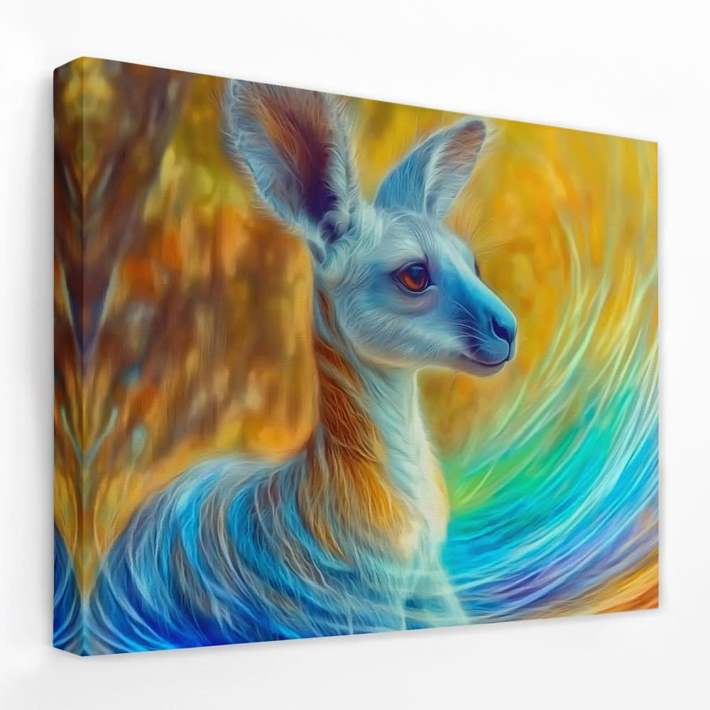Surreal Kangaroo - Kangaroo Canvas Wall Art