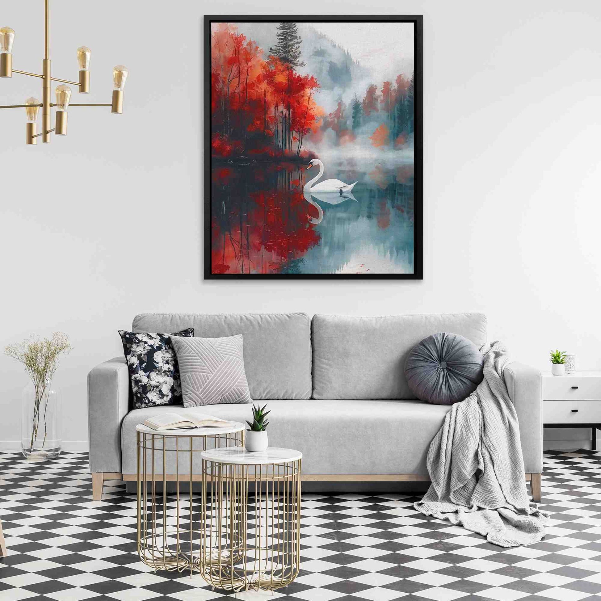 Swan Lake - Bird Art