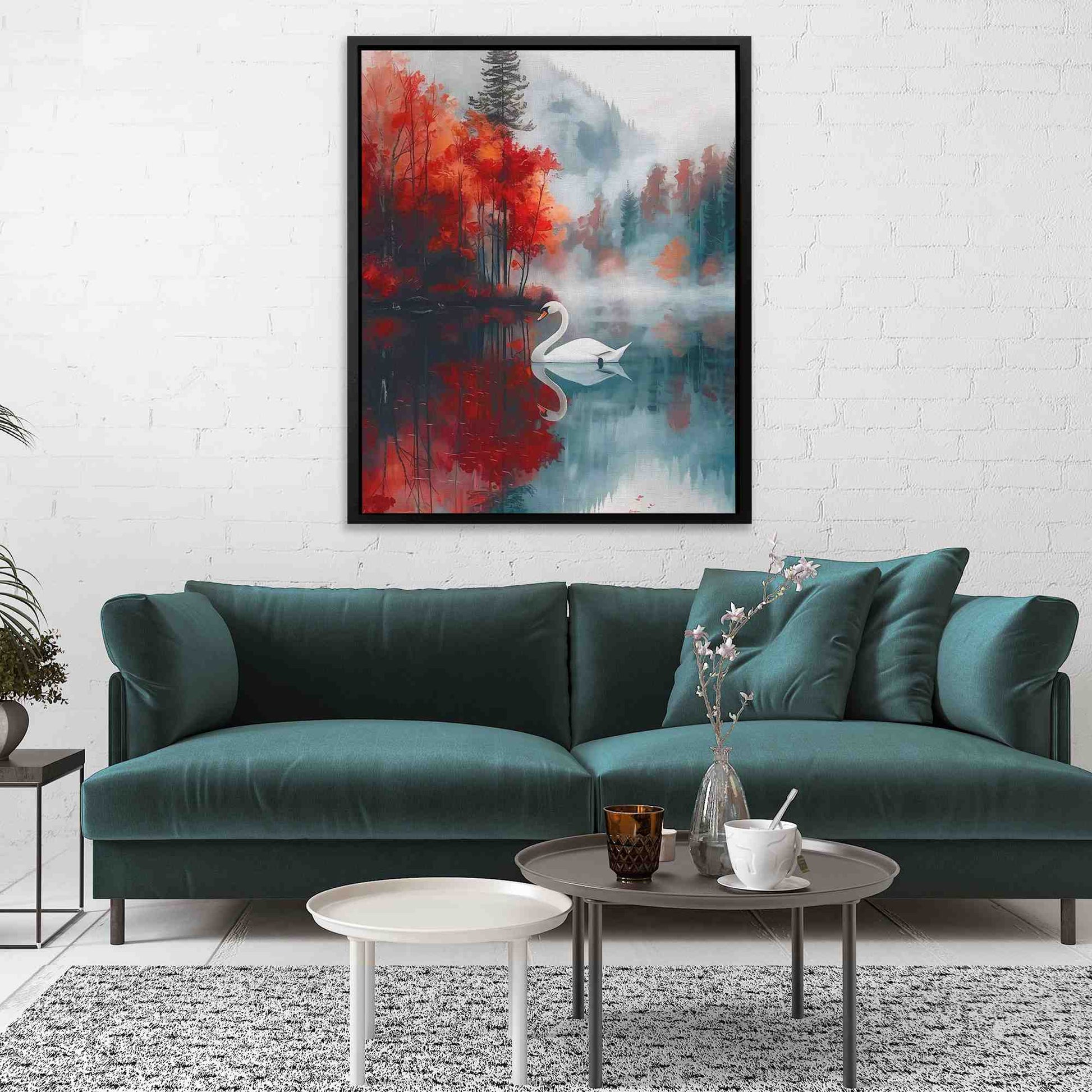 Swan Lake - Canvas Wall Art