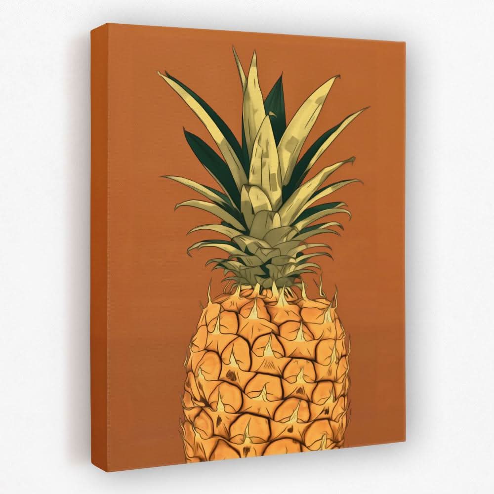 Sweet Pina - Food Canvas Wall Art