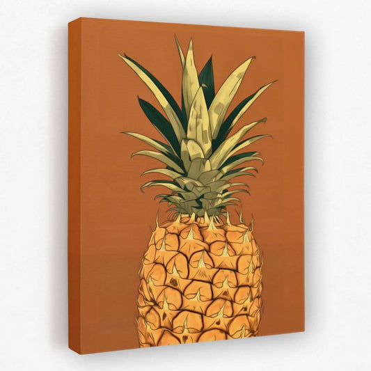 Sweet Pina - Food Canvas Wall Art
