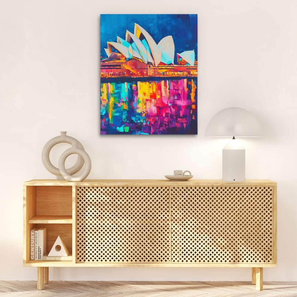 Sydney Opera House - Architecture Art for Home Office