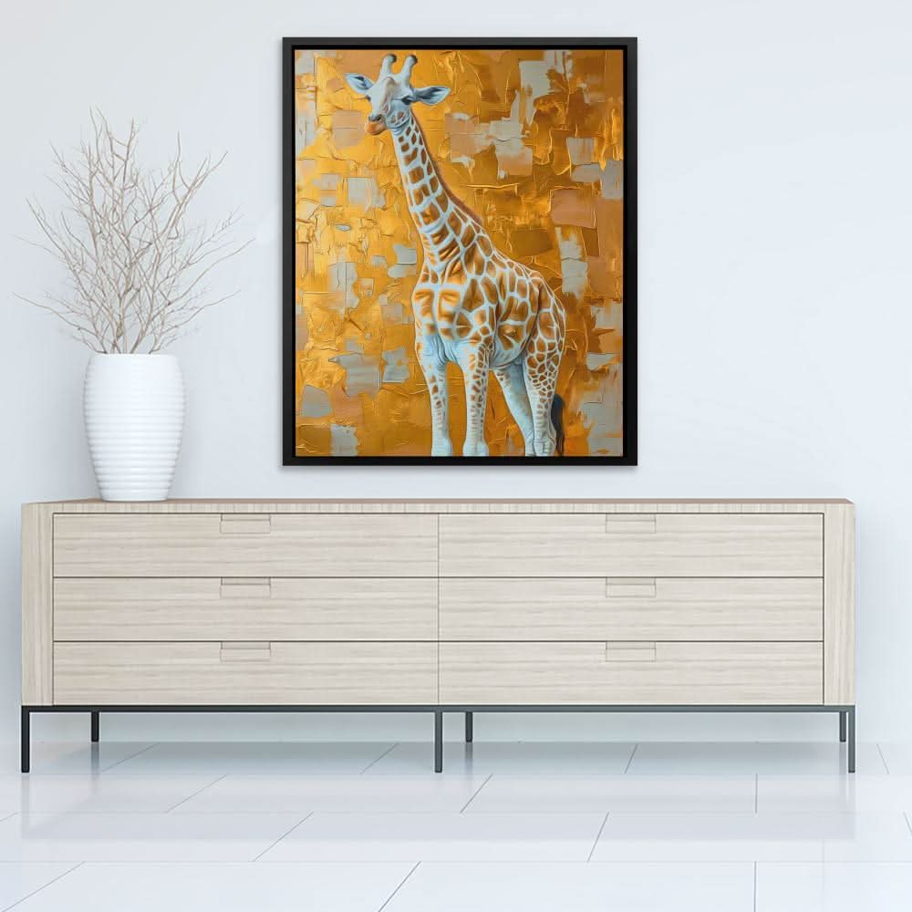 Tall Giraffe - Large Canvas Print