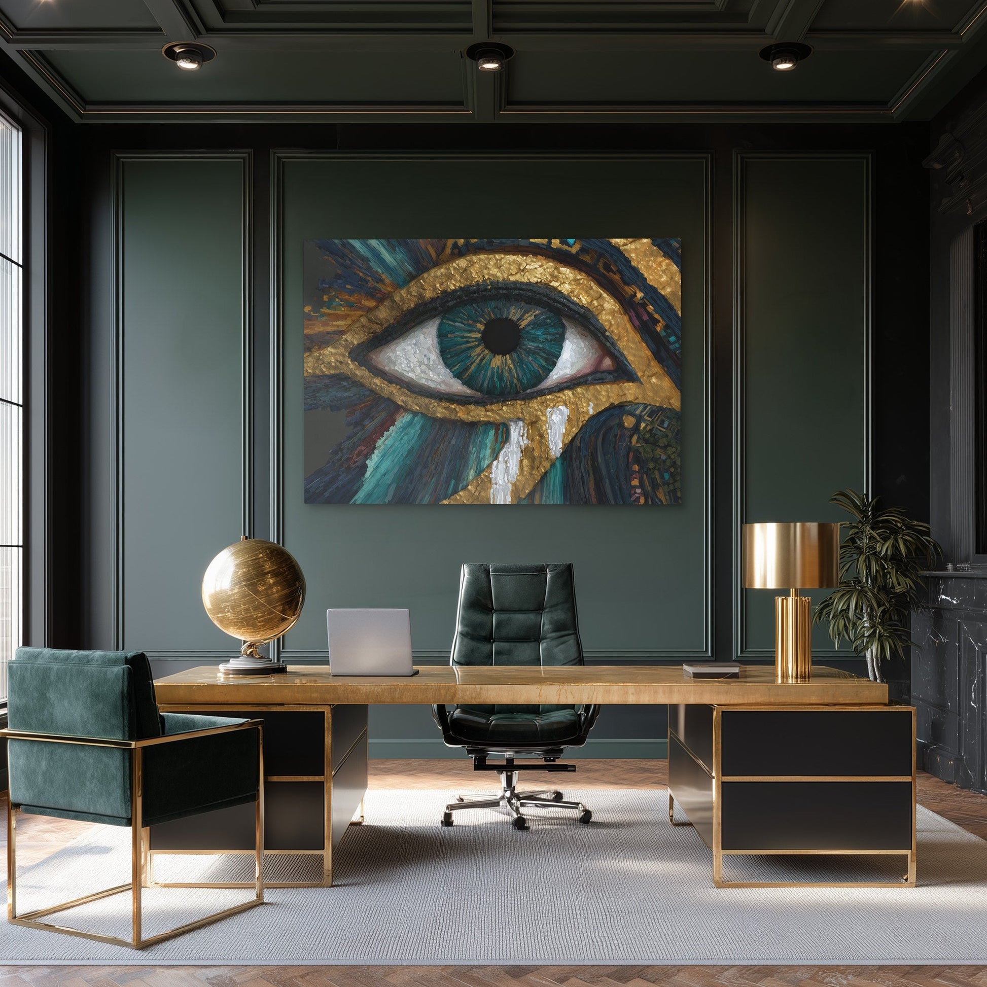 Tears of Gold - Luxury Wall Art