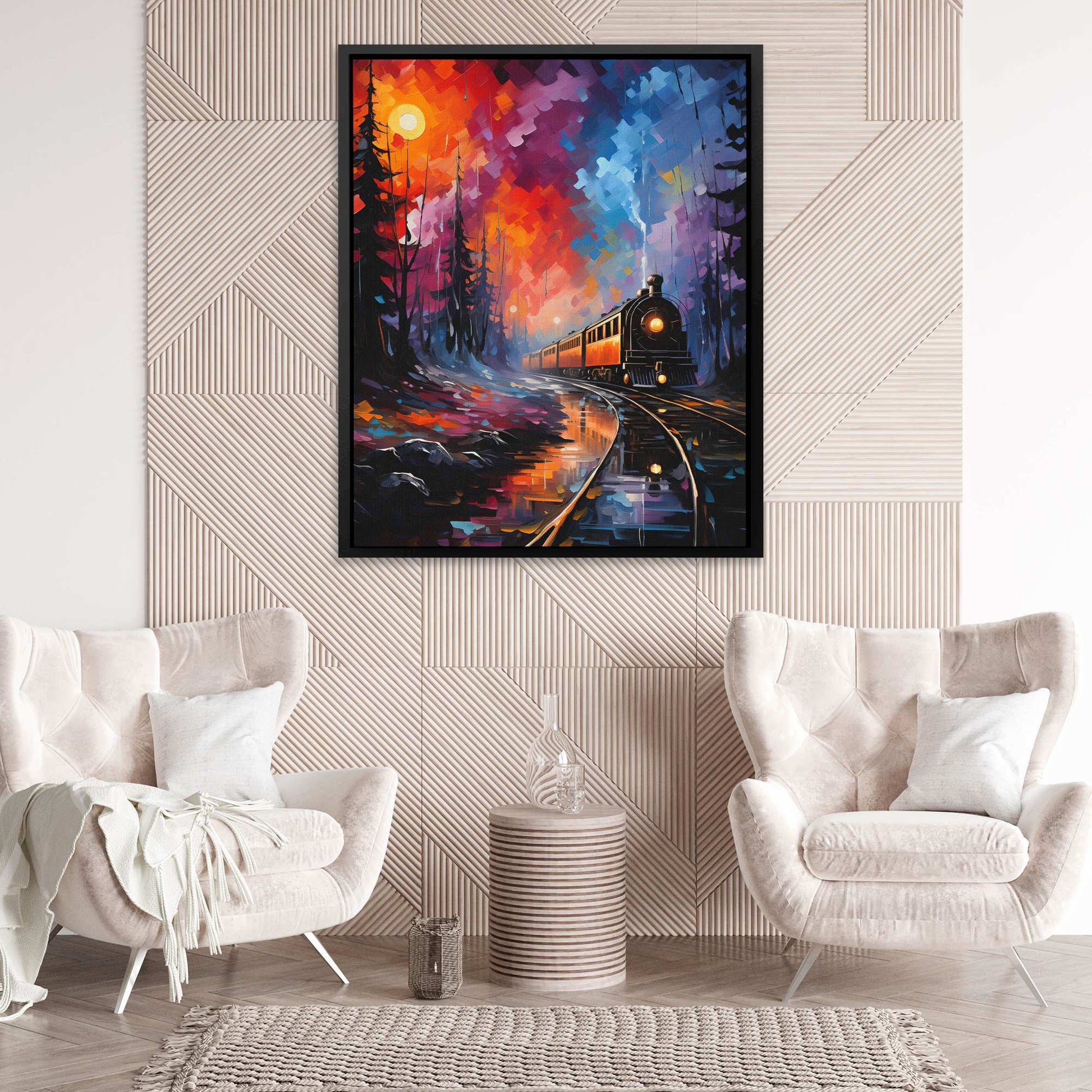 Technicolor Express - Luxury Wall Art