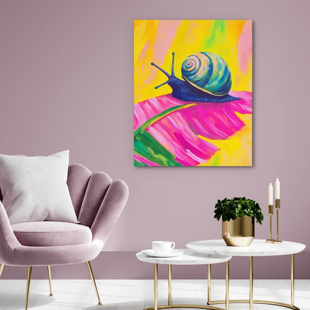 Technicolor Spiral - Wall Art Print