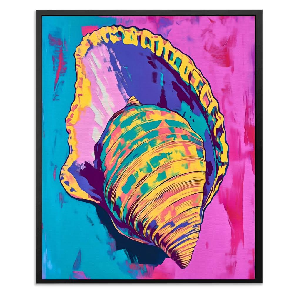 Technicolor Treasure - Coastal Art for Bathroom