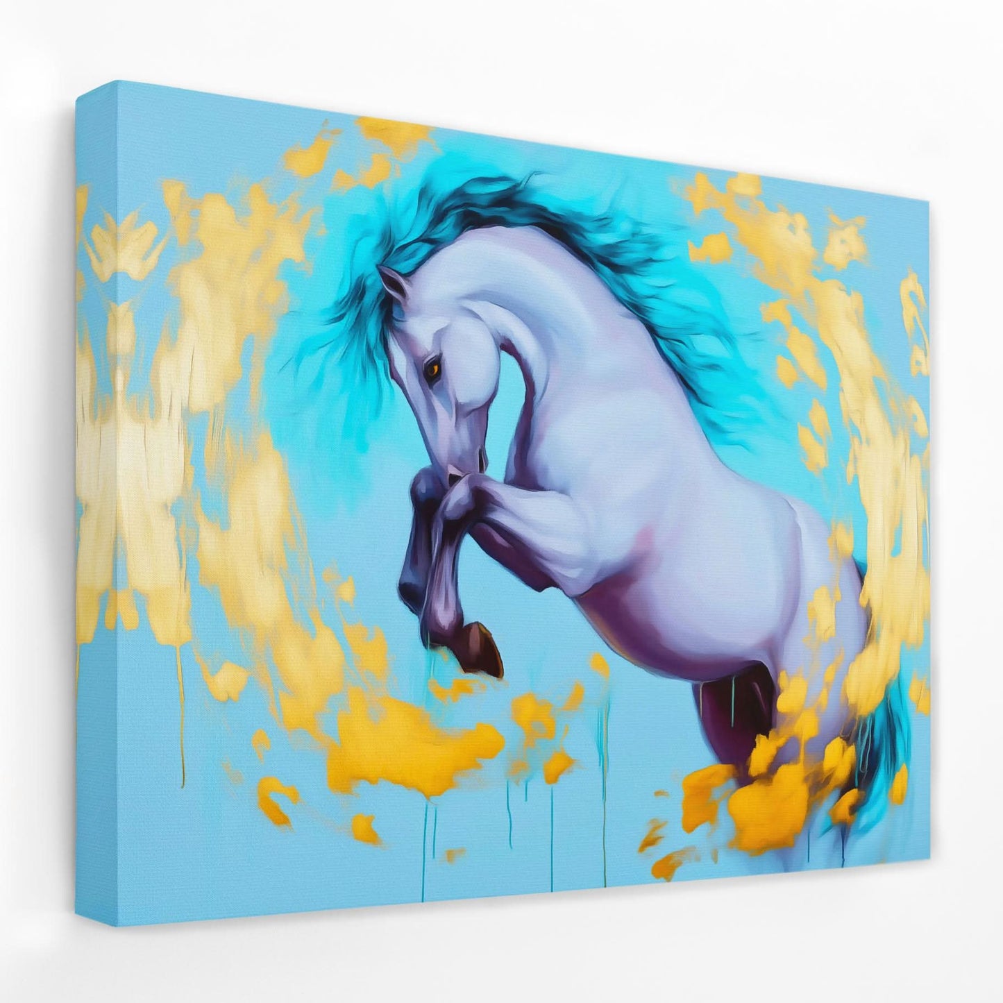 Tempest Hooves - Animals Canvas Wall Art