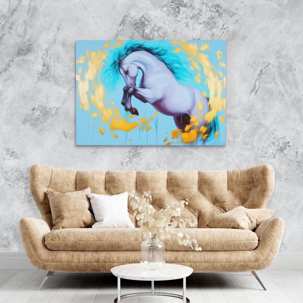 Tempest Hooves - Large Canvas Print