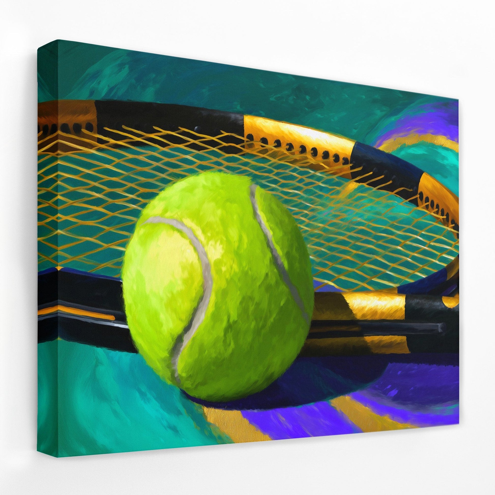 Tennis Ball Velocity - Luxury Wall Art