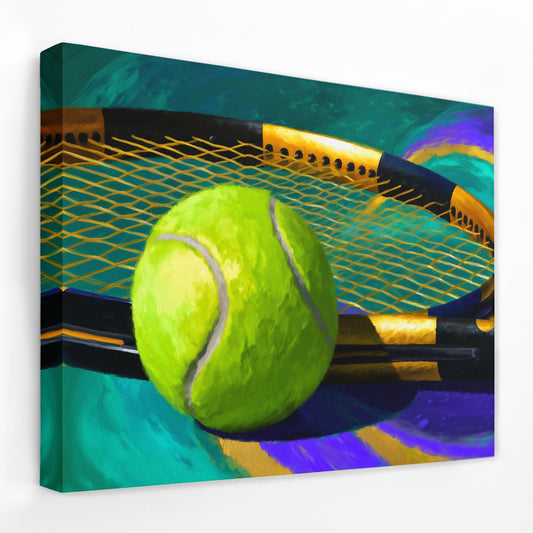 Tennis Ball Velocity - Luxury Wall Art