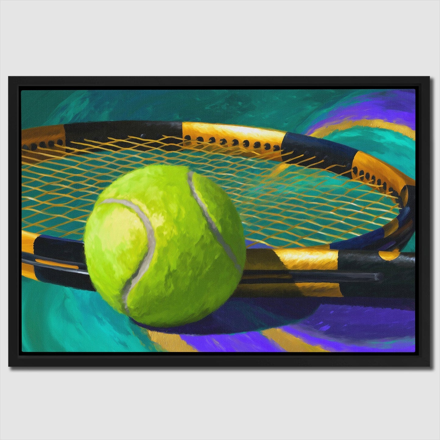 Tennis Ball Velocity - Luxury Wall Art