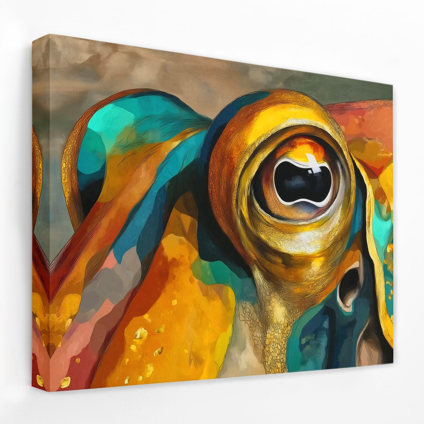 Tentacles in Amber - Luxury Wall Art