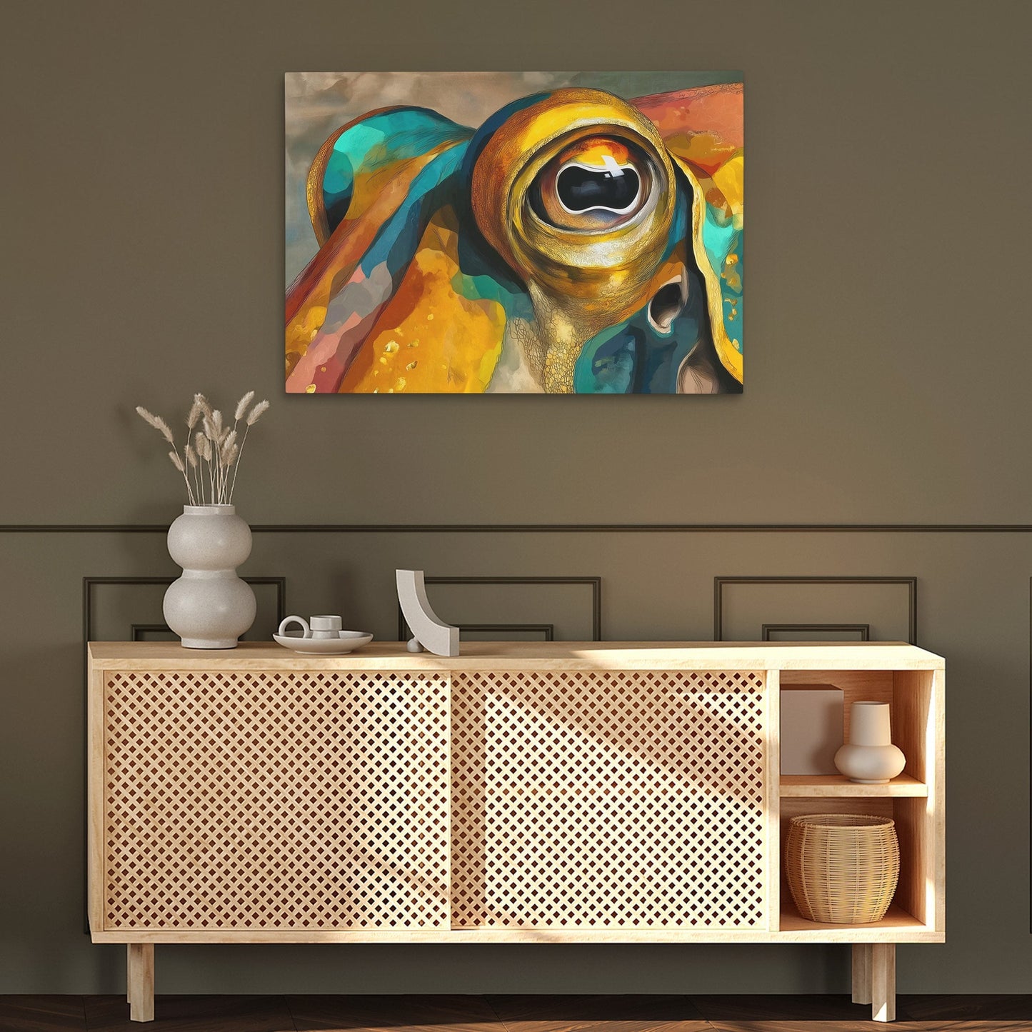 Tentacles in Amber - Luxury Wall Art