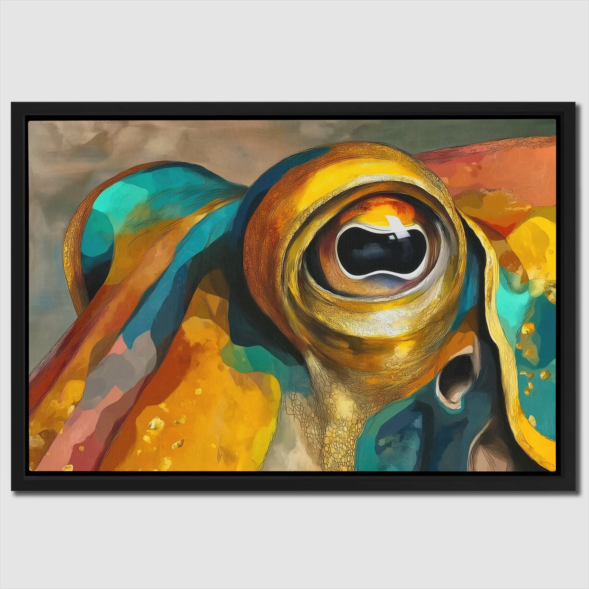 Tentacles in Amber - Luxury Wall Art