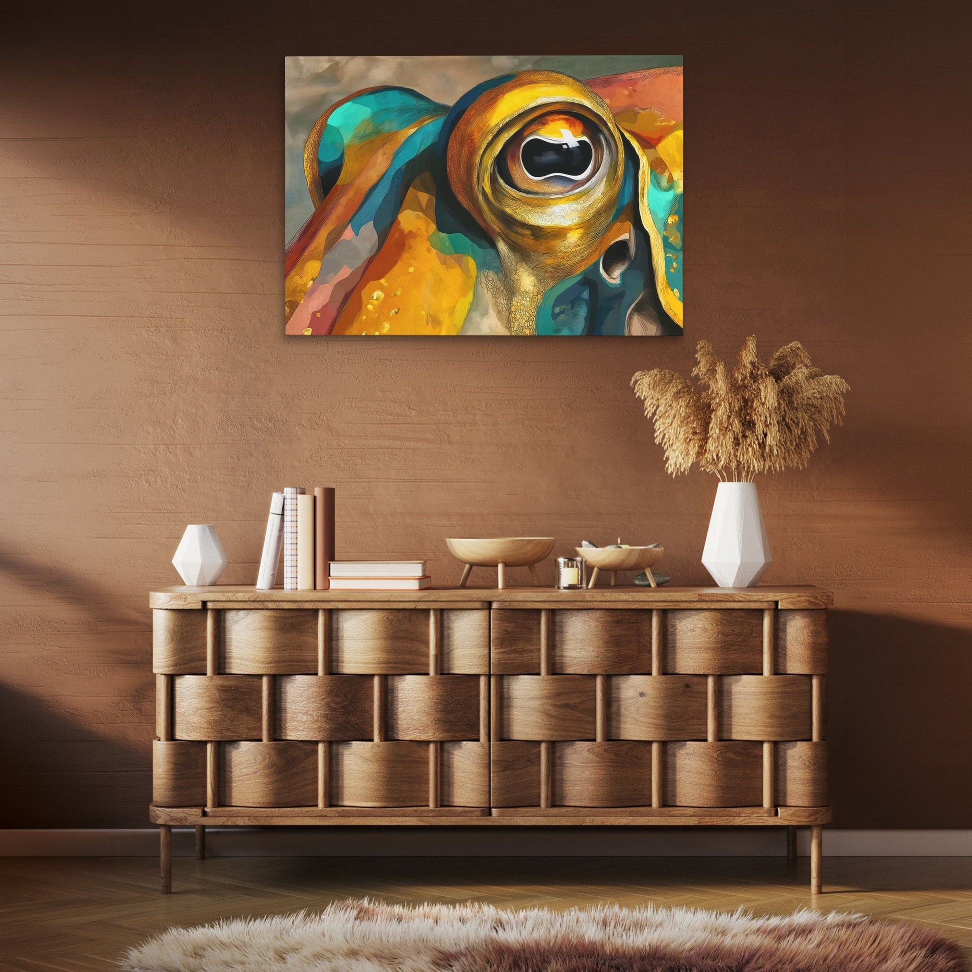 Tentacles in Amber - Luxury Wall Art