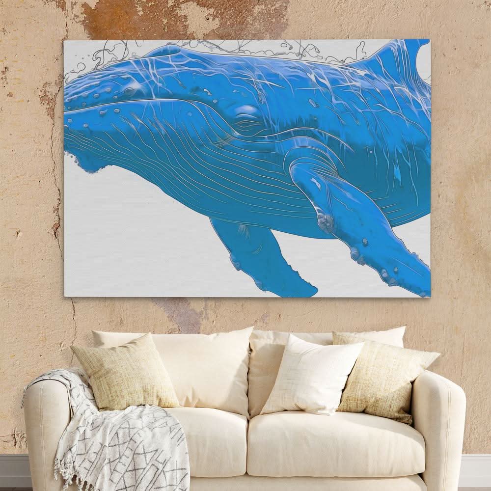 The Big Blue - Coastal Art