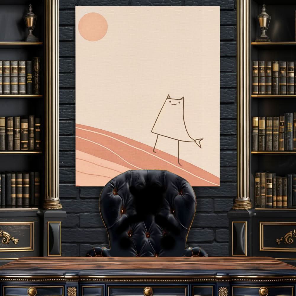 The Catfish - Best Sellers Wall Art in Black Frame