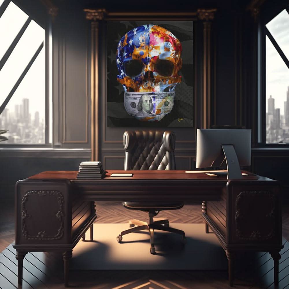 The Cost of Freedom - Framed Art Print