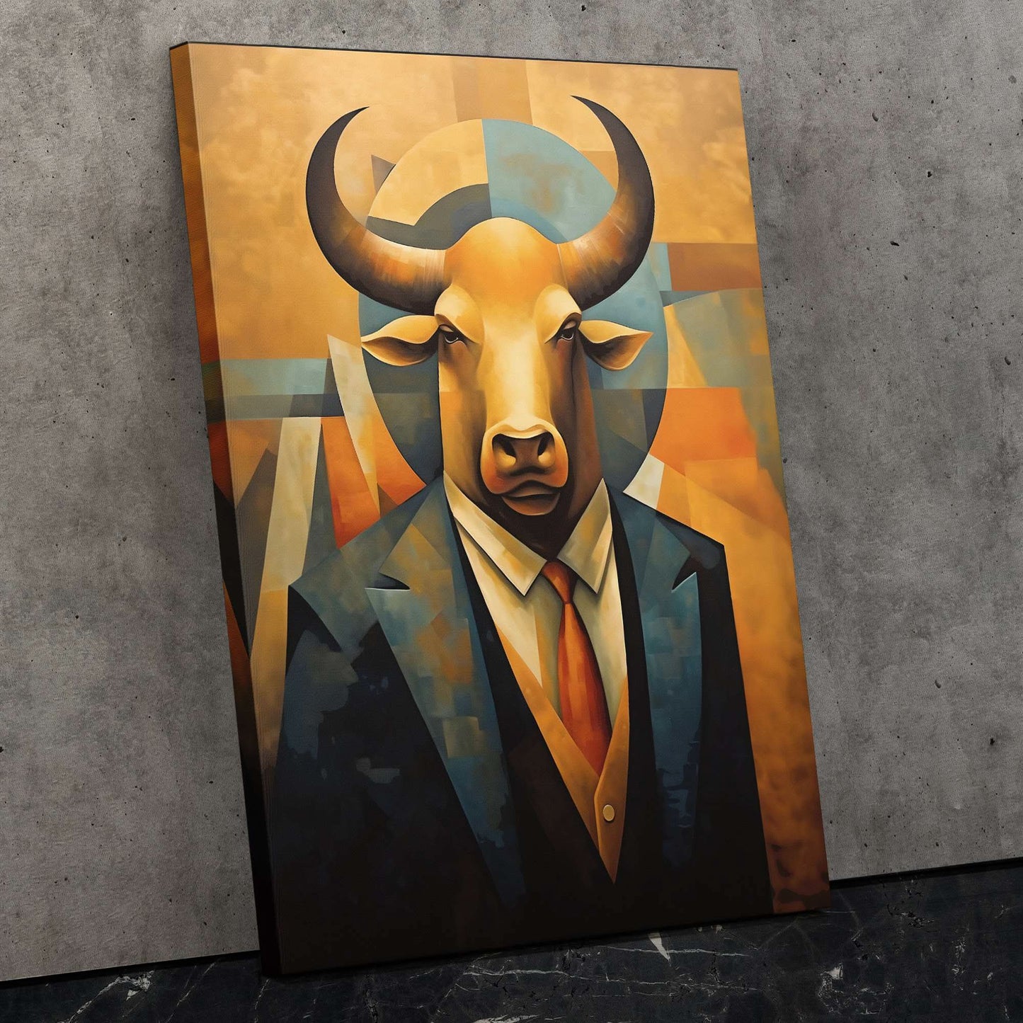 The Financial Warrior - Luxury Wall Art
