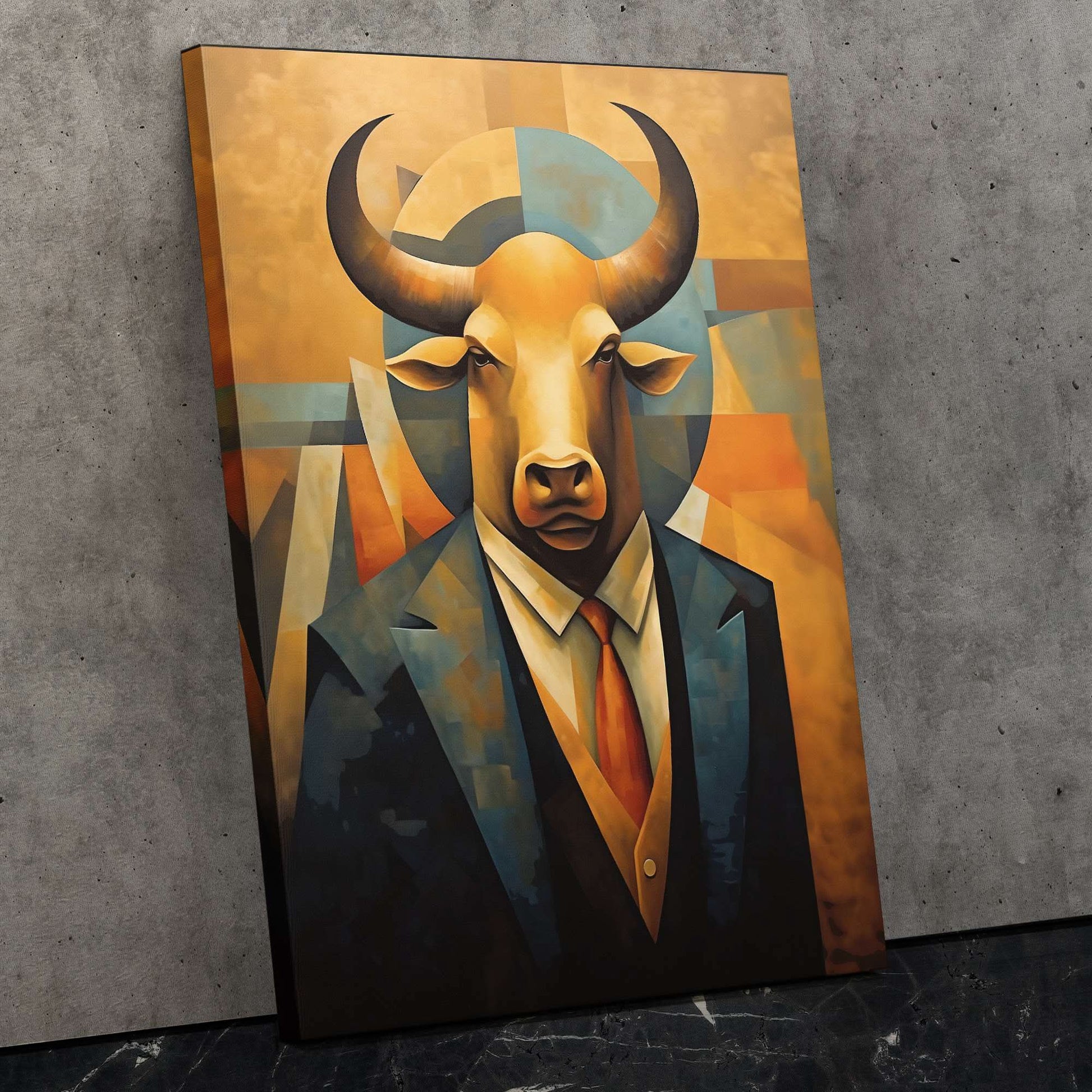 The Financial Warrior - Luxury Wall Art