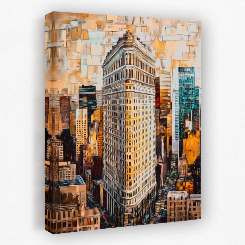 The Iron of Fifth Avenue - Architecture Canvas Wall Art