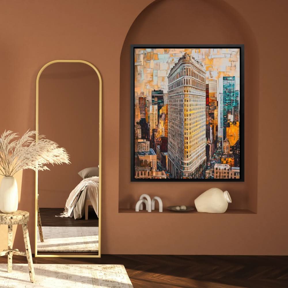 The Iron of Fifth Avenue - Architecture Art for Hallway