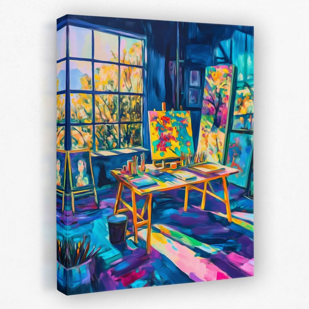 The Painter’s Sanctuary - Luxury Wall Art