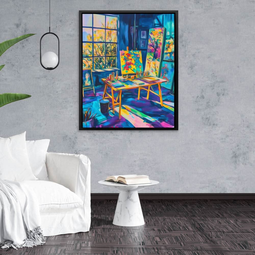 The Painter’s Sanctuary - Framed Wall Art