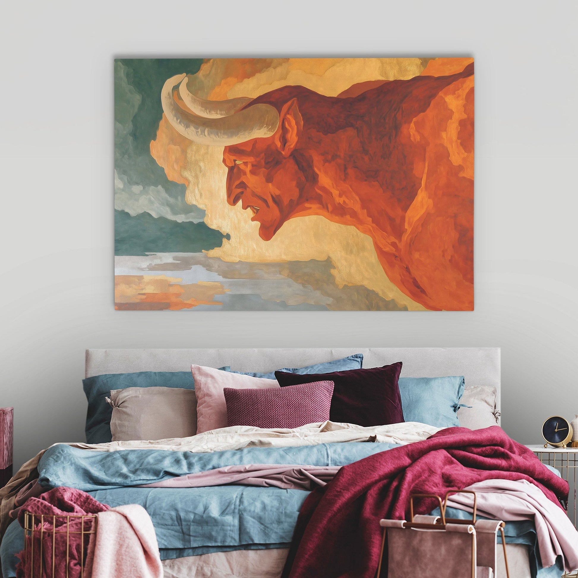 The Red Devil - Luxury Wall Art