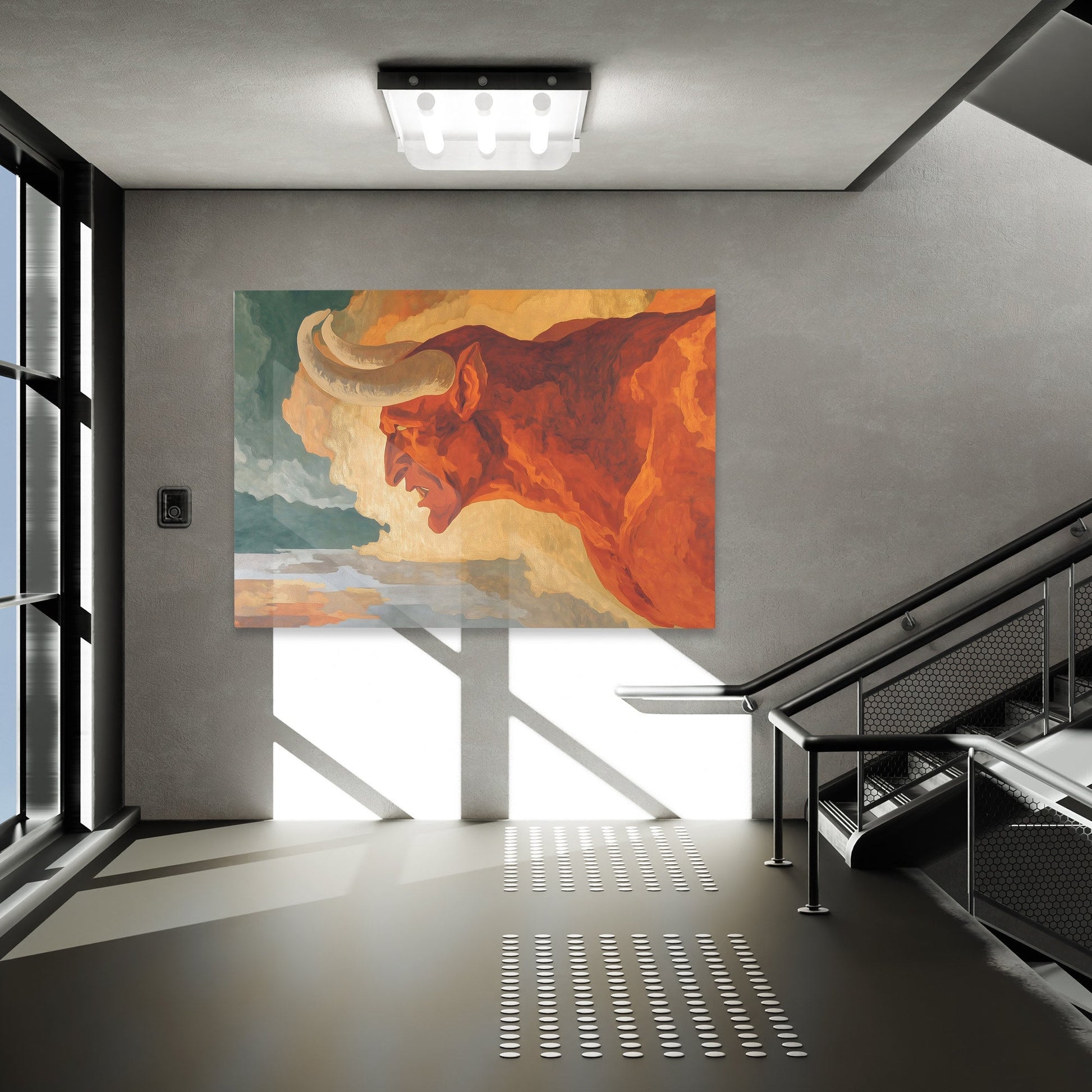 The Red Devil - Luxury Wall Art