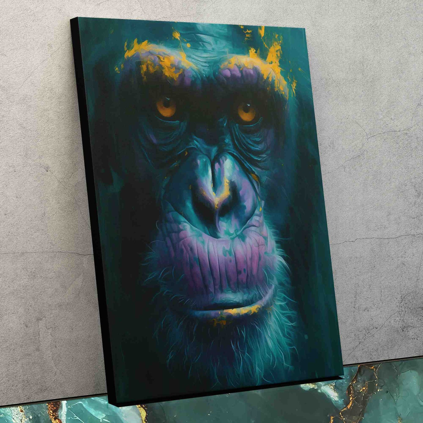 Thoughtful Ape - Animals Art