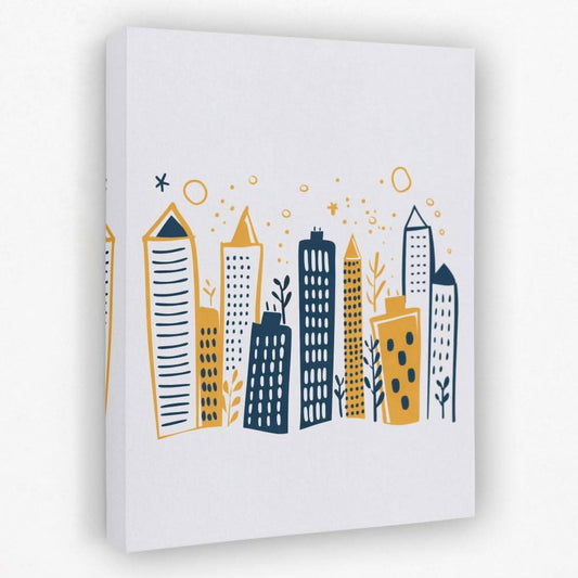 Thriving City - Architecture Canvas Wall Art