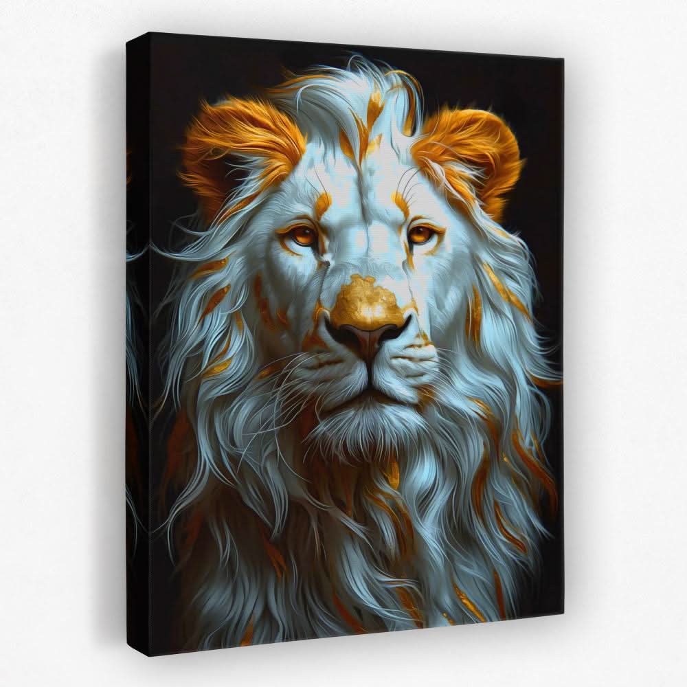 Thundering Roar - Animals Canvas Wall Art