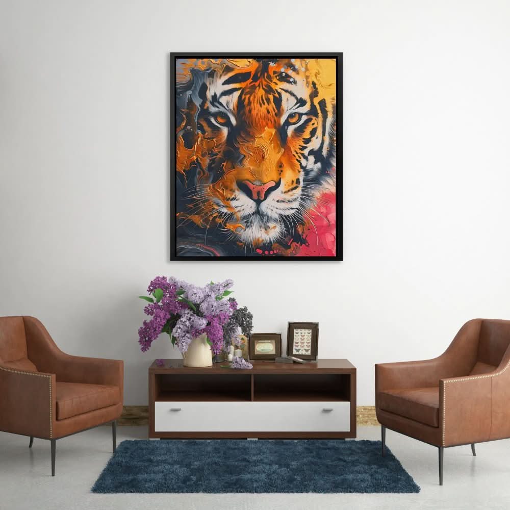 Tiger Charm - Animals Art for Home Office