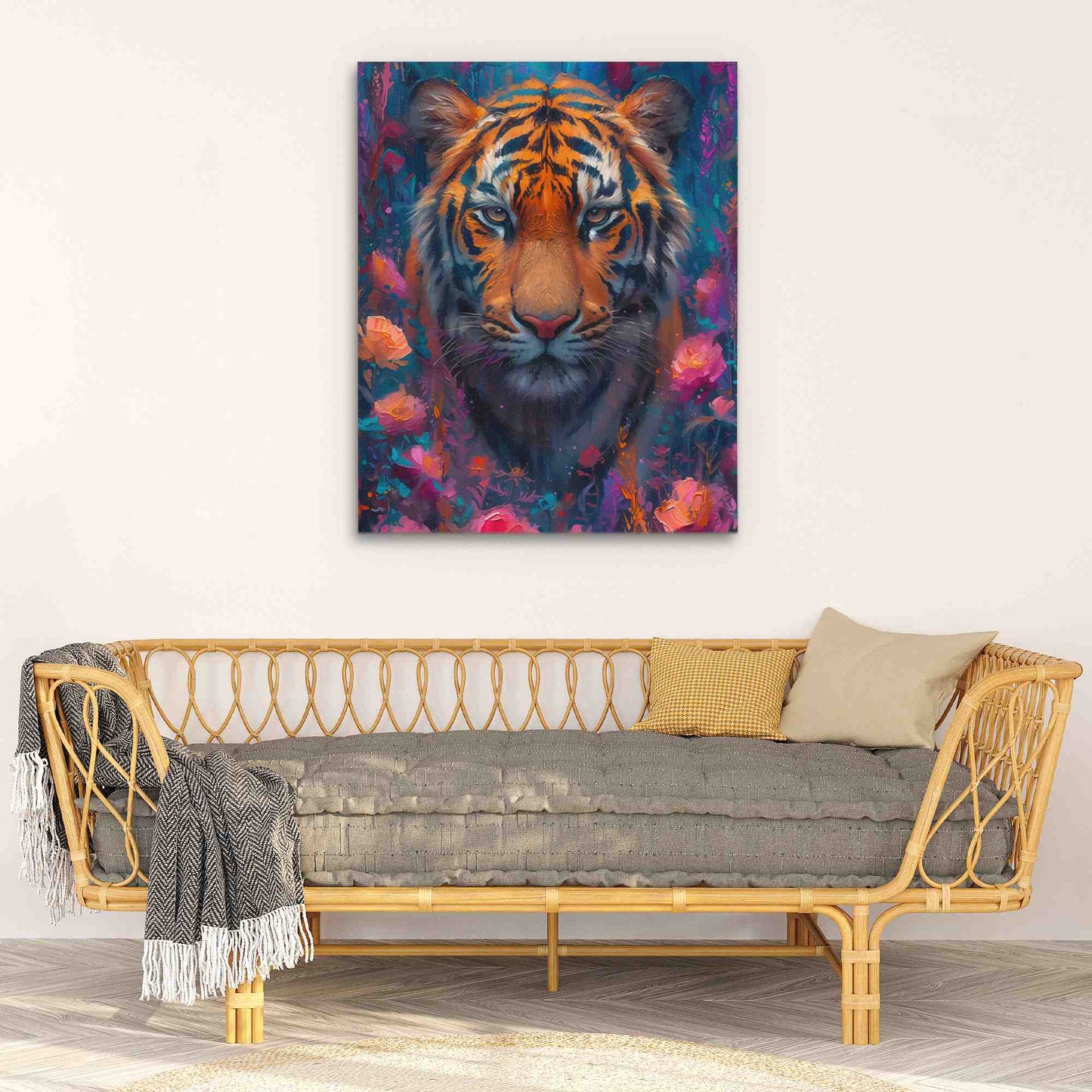Tiger Lily - Canvas Wall Art