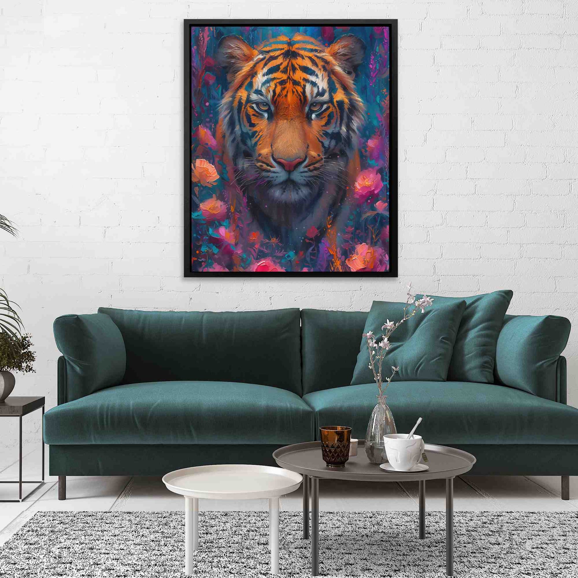 Tiger Lily - Framed Art Print
