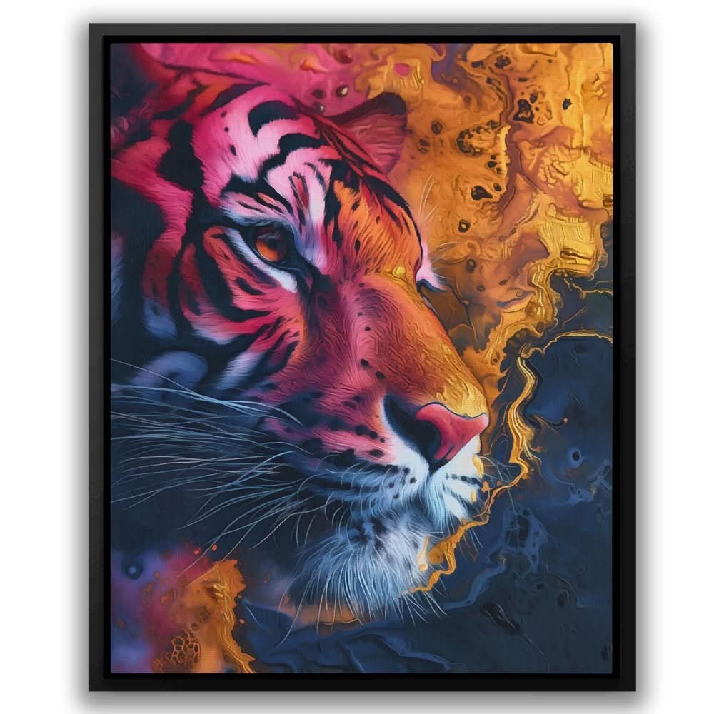 Tiger Palette - Animals Art for Bedroom