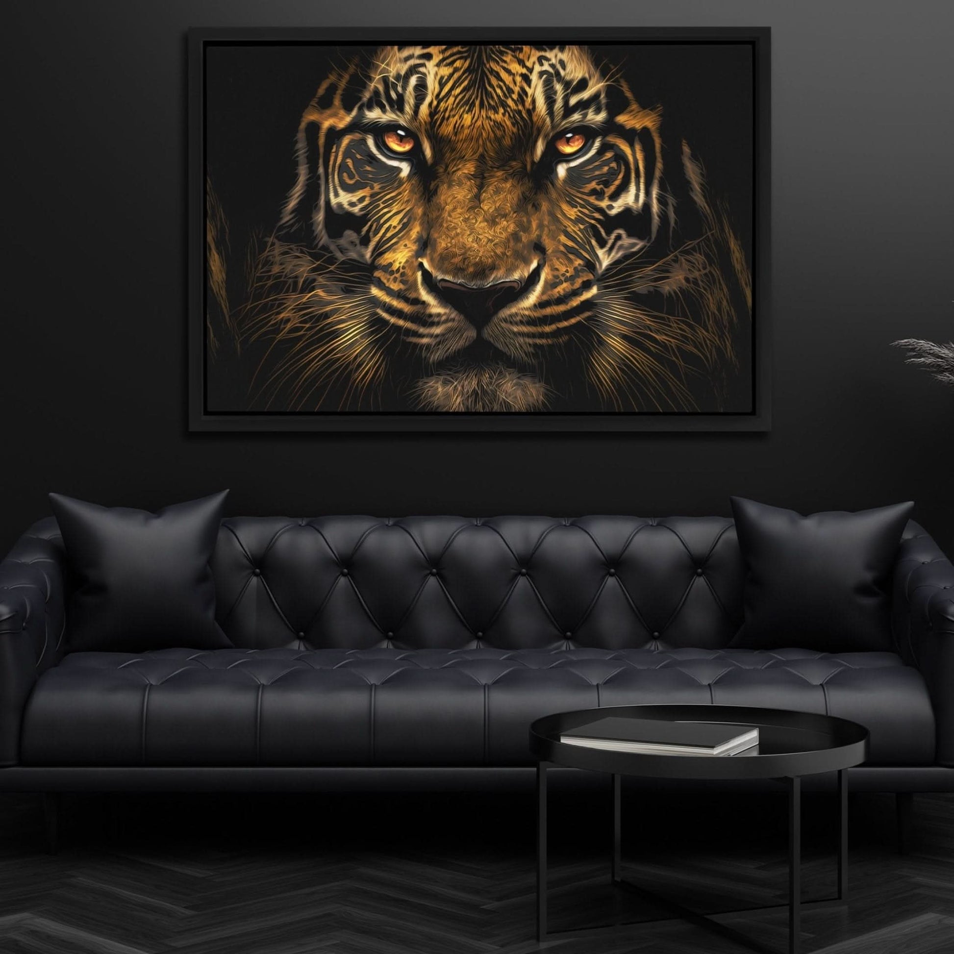 Tigers Gaze - Luxury Wall Art