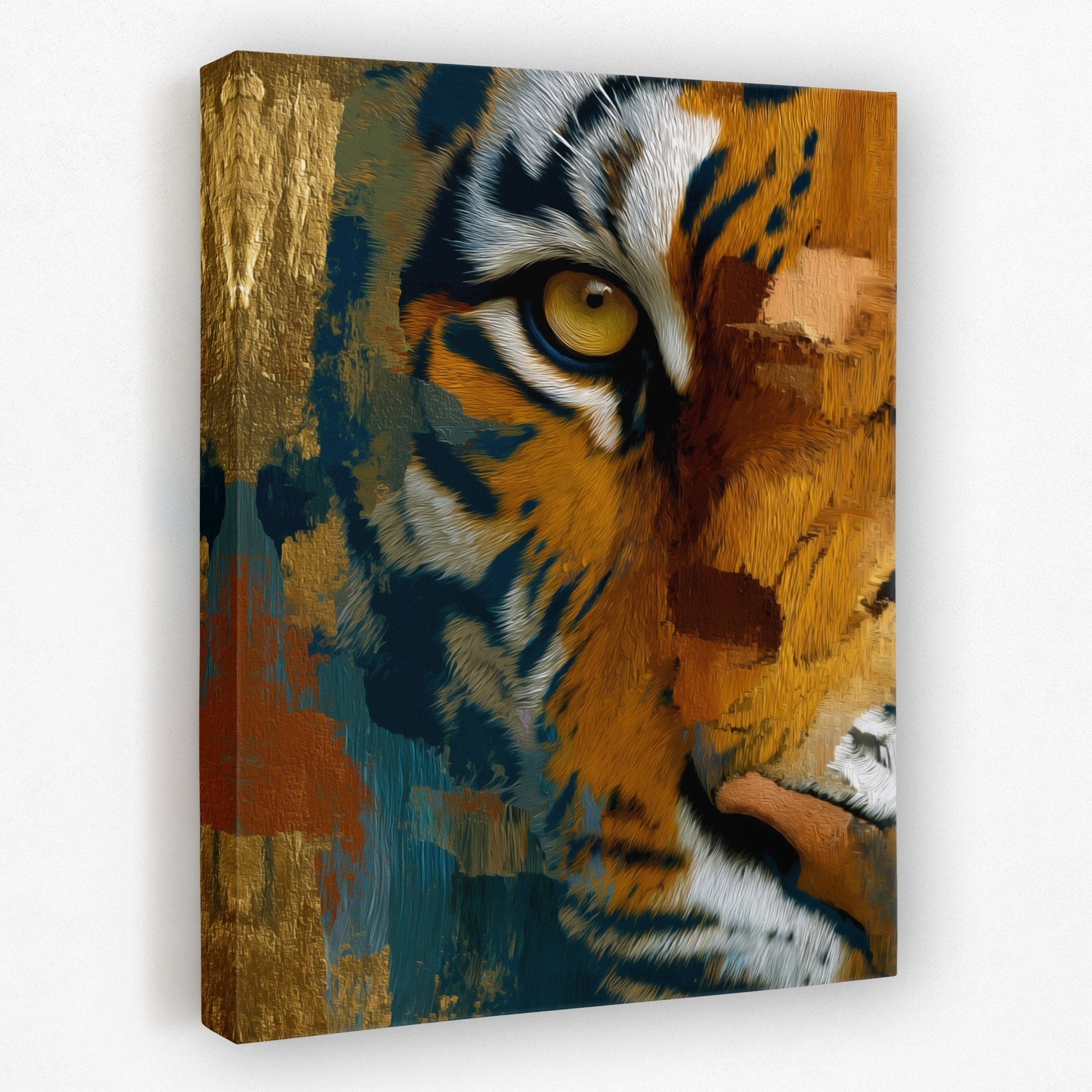 Tiger's Molten Eye - Luxury Wall Art