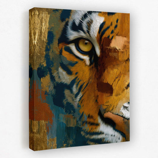 Tiger's Molten Eye - Luxury Wall Art