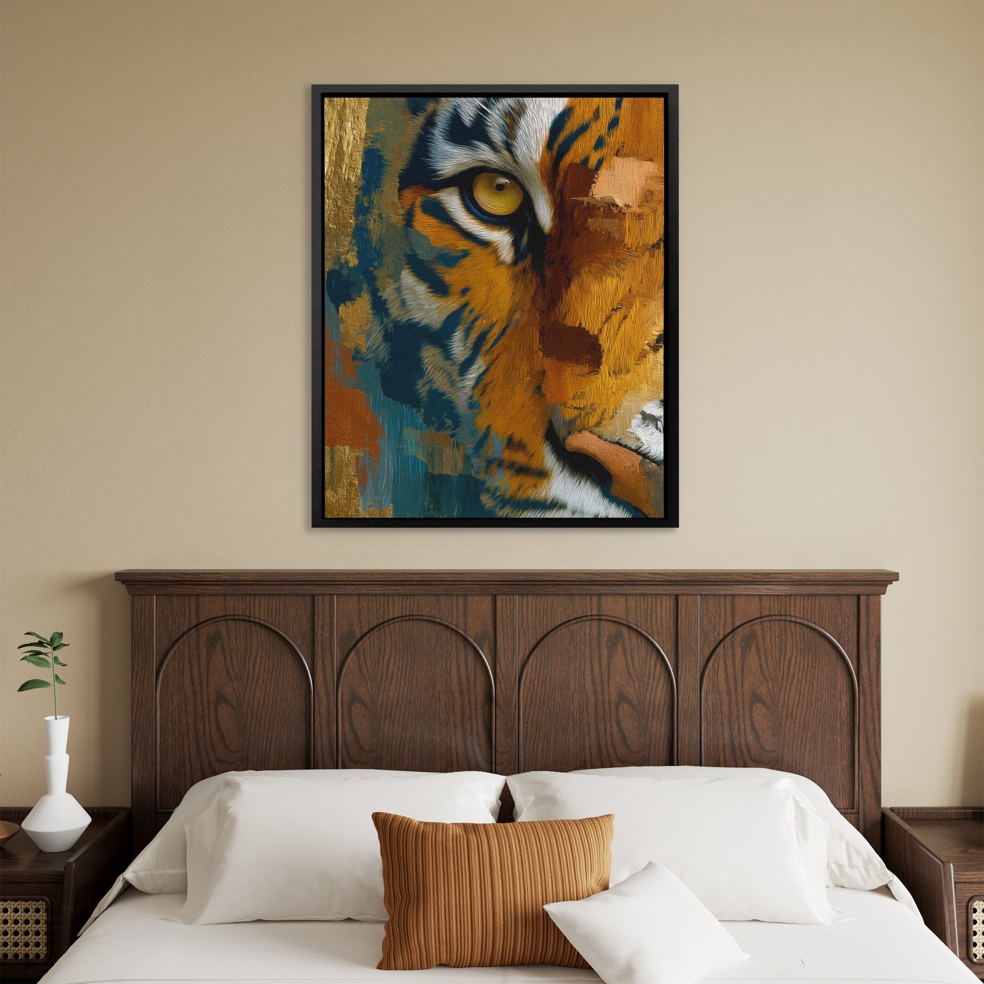 Tiger's Molten Eye - Luxury Wall Art