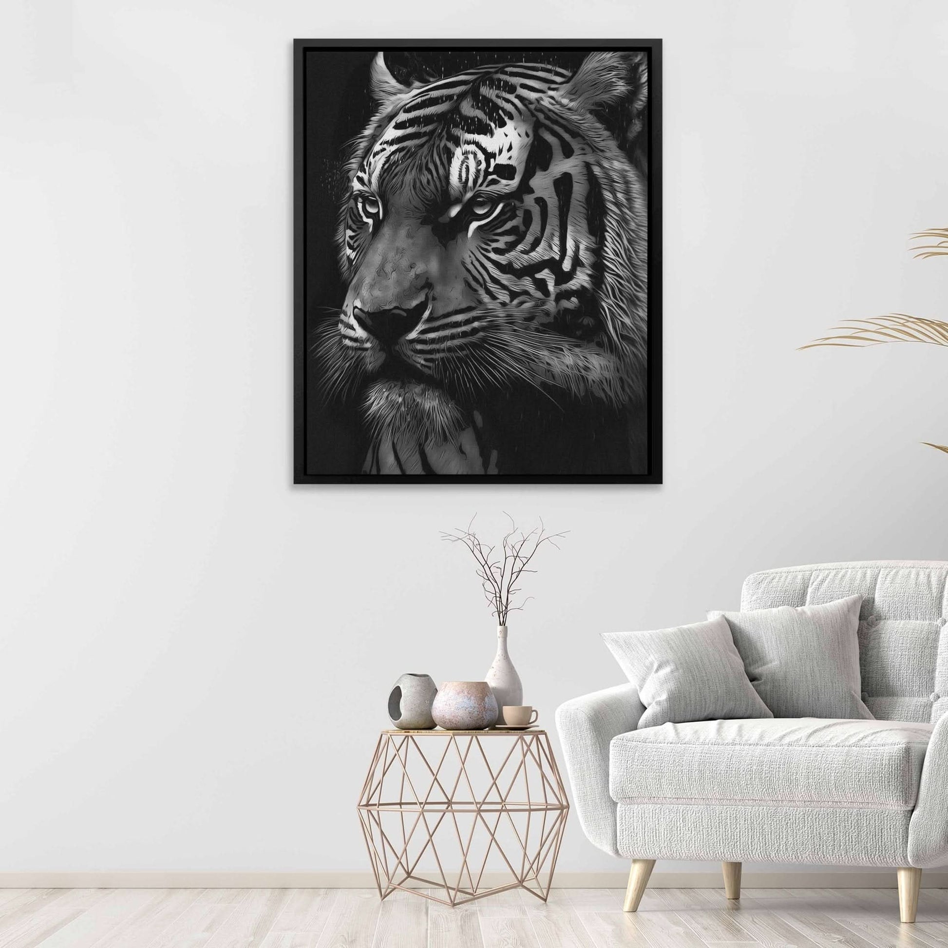 Tiger's Prey - Luxury Wall Art