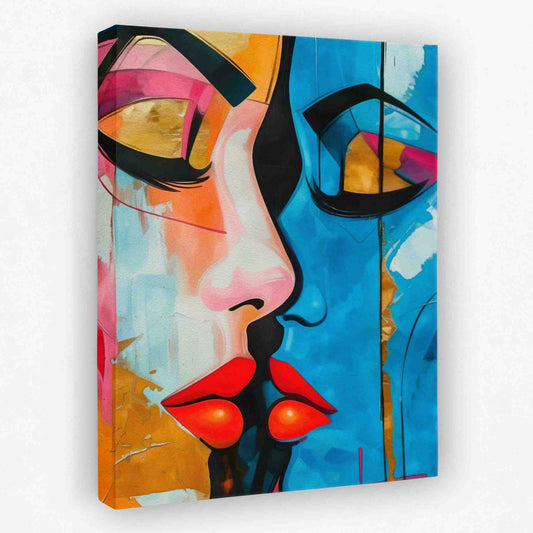 Timeless Love - Female Canvas Wall Art