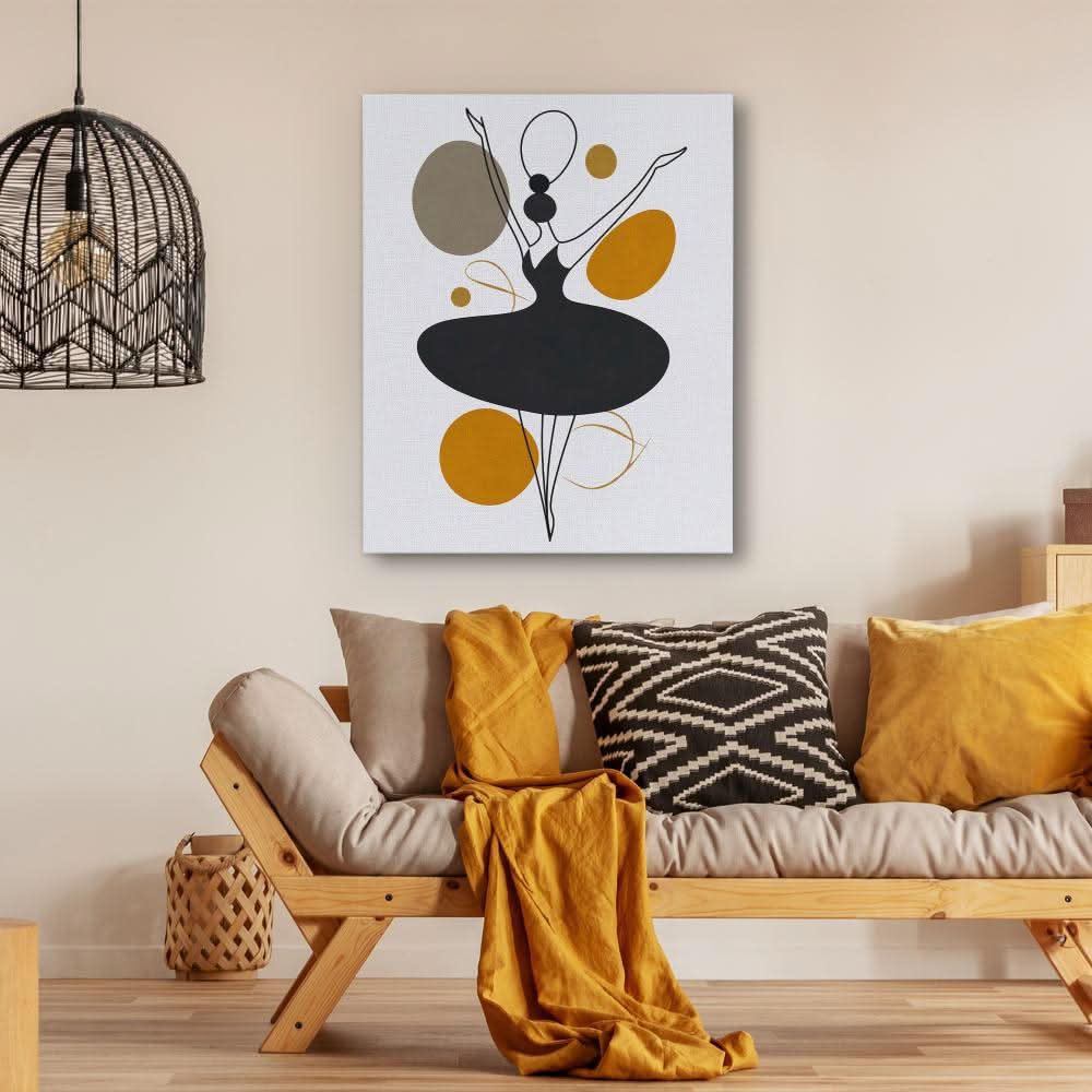 Tiny little Dancer - Large Figurative Canvas Print