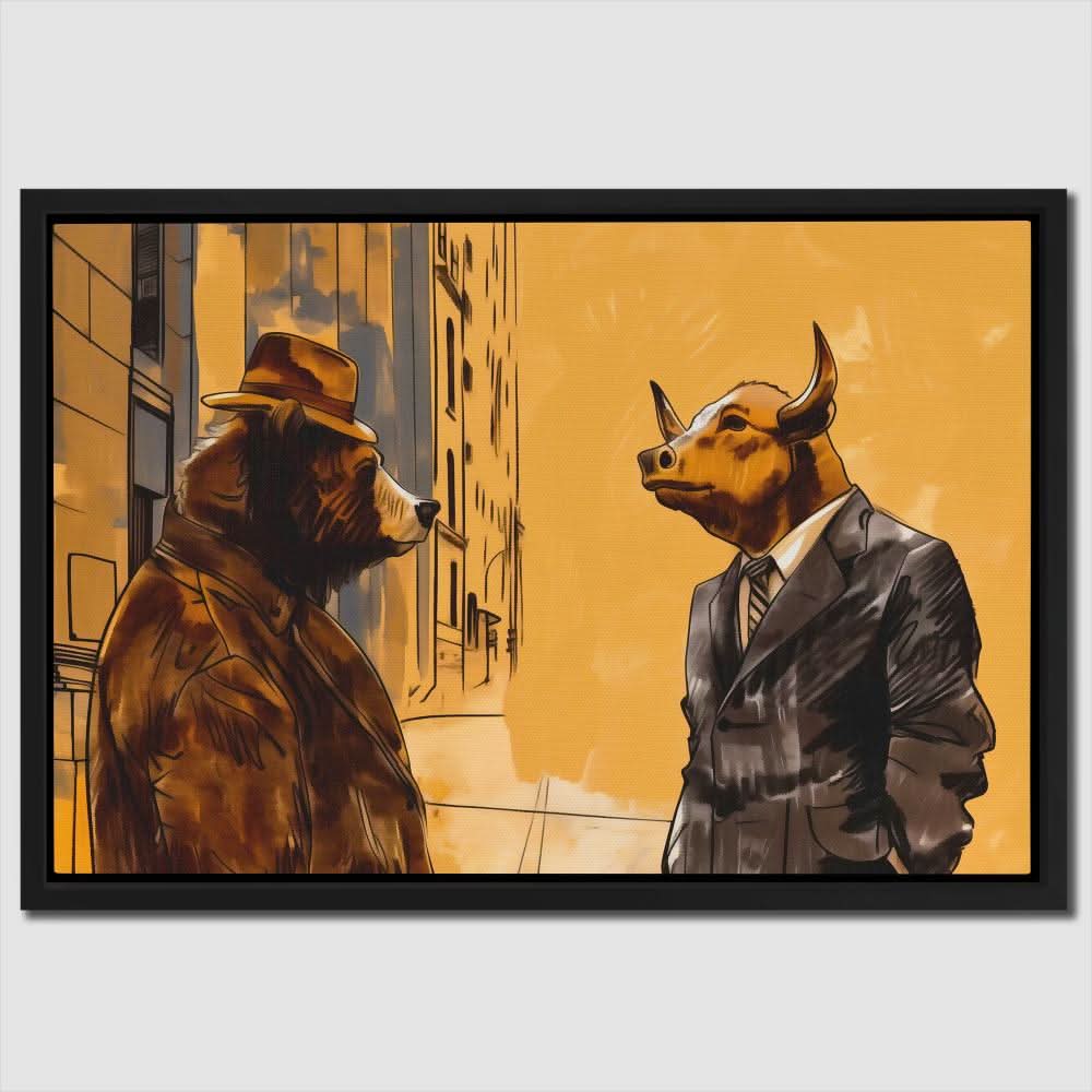 Trading Secrets - Bear Art for Home Office